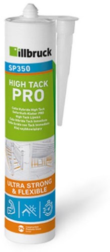 Illbruck sp350 high tack pro klæbende fugemasse | hvid | 310ml - sp350396592