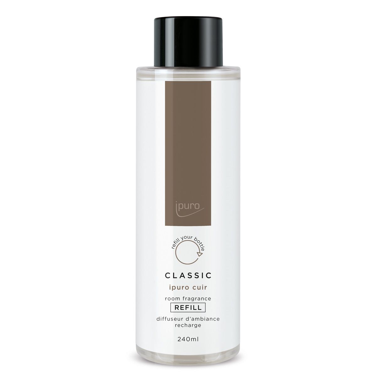 Ipuro duft diffuser refill cuir 240ml