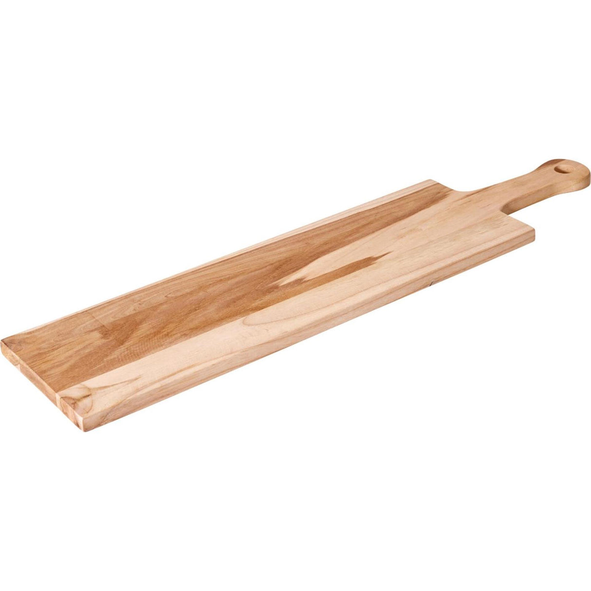 Excellent houseware serveerplateau teak met handvat 60x15cm