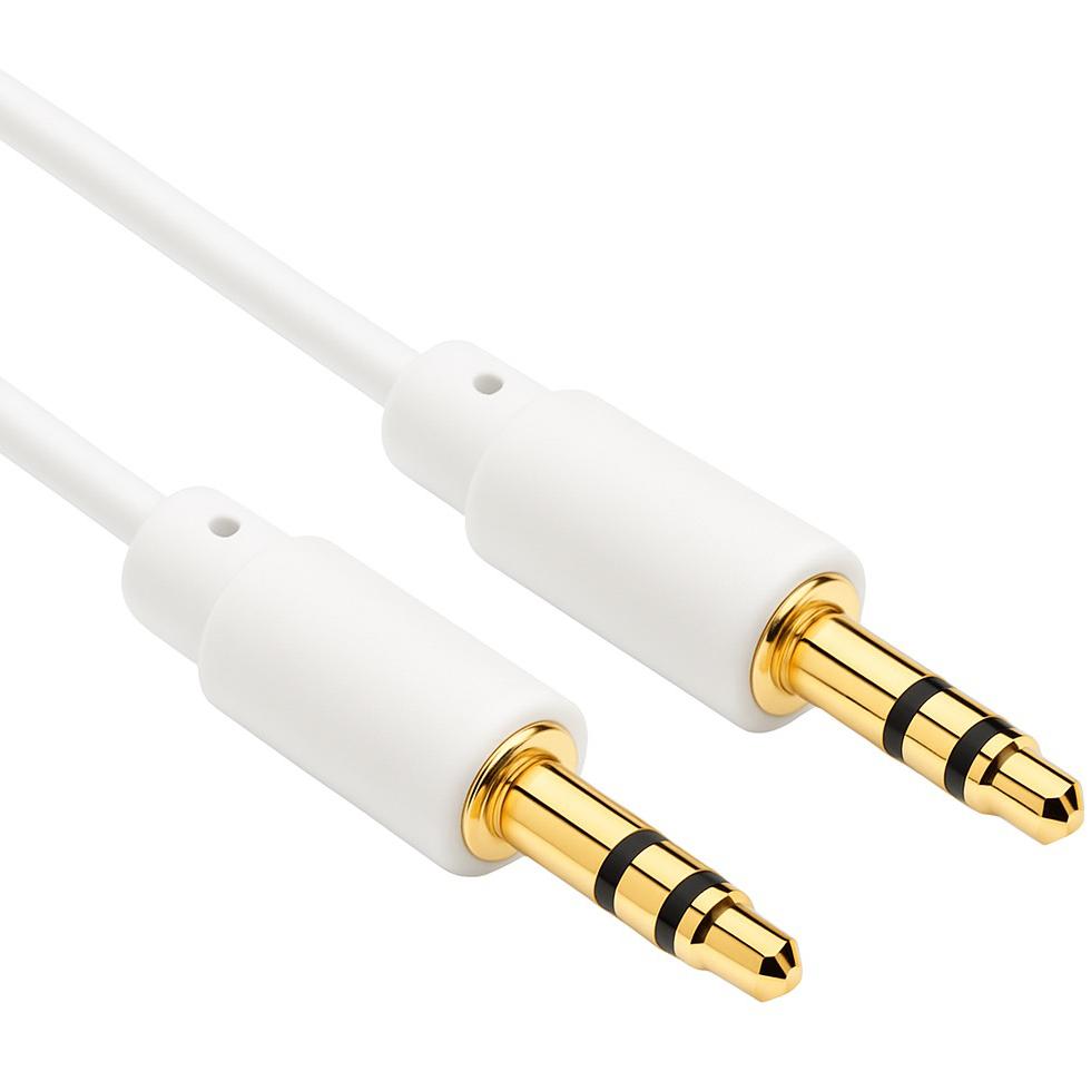Abi jack kabel - hvid