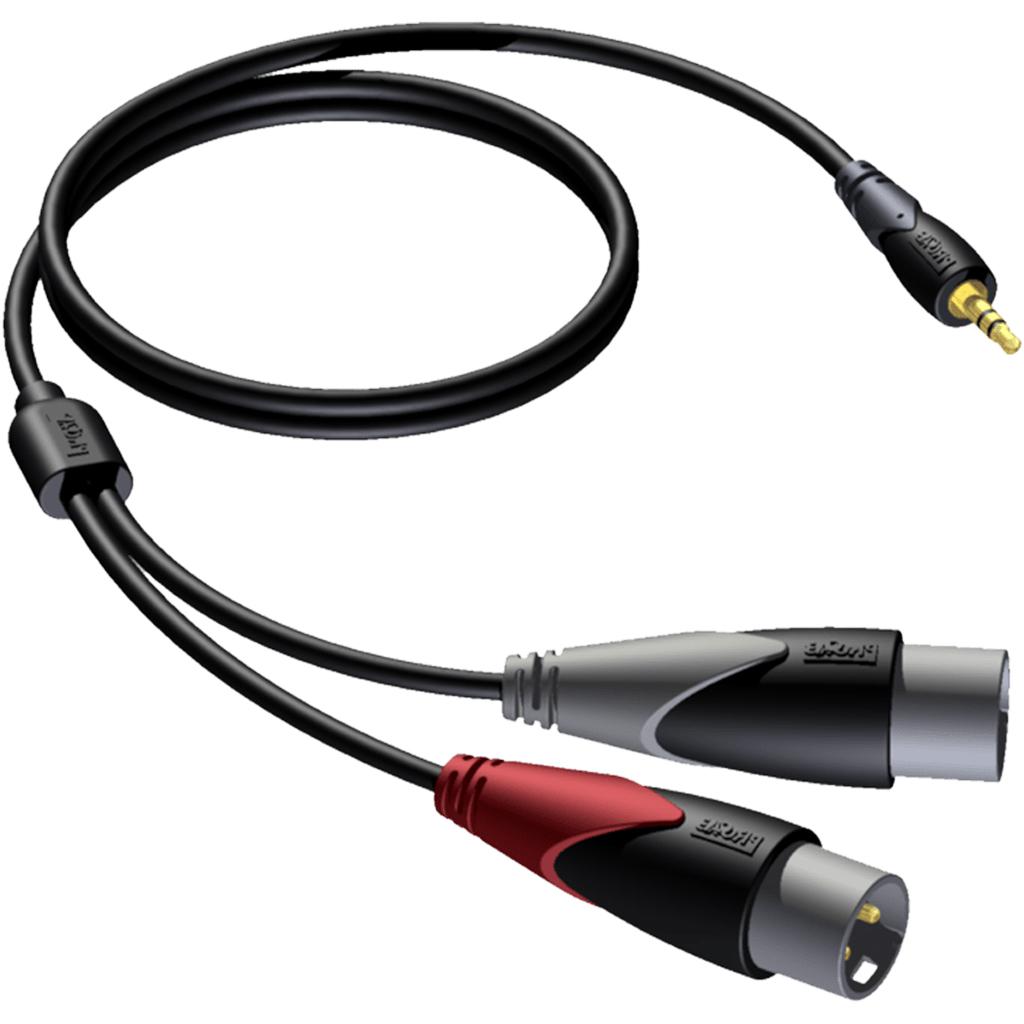 Abi aux til xlr kabel
