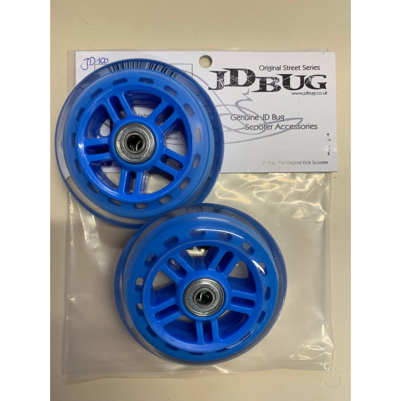 jd bug hjulsæt 100mm blå til original street