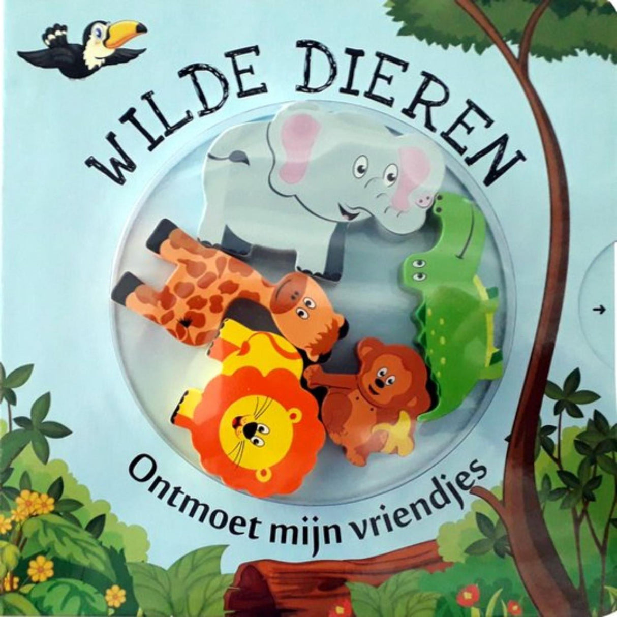 Tavlebog mød mine venner vilde dyr