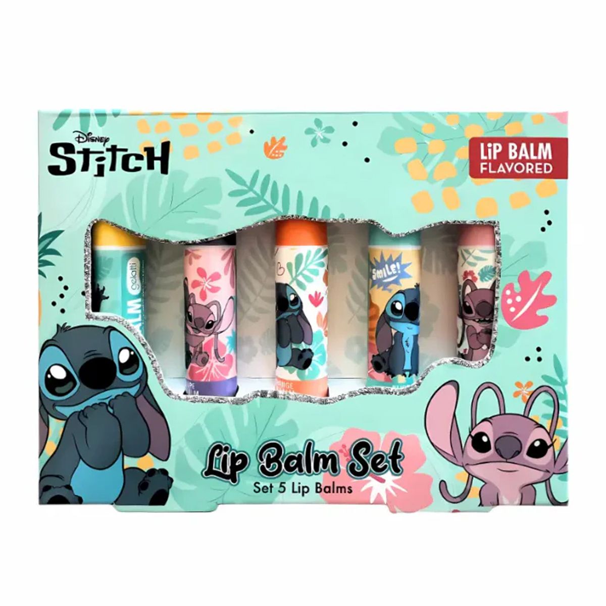 Stitch disney læbepomade sæt 5 stk.