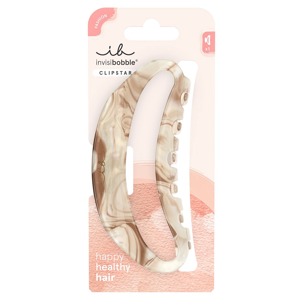 Invisibobble clipstar ravgul glød