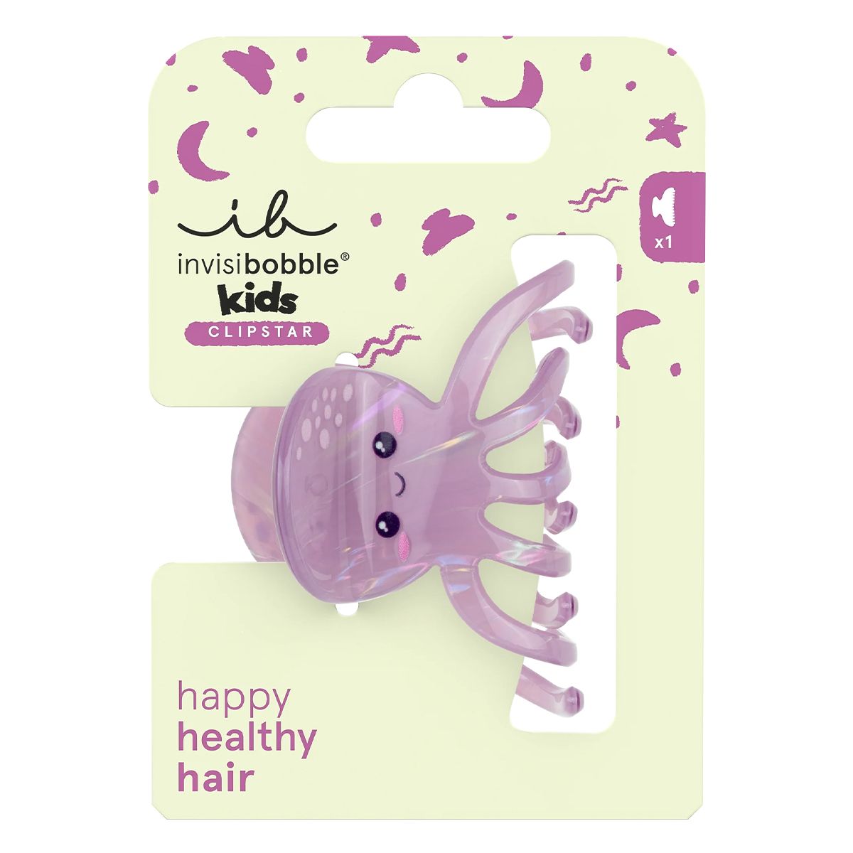 Invisibobble clipstar børn blæksprutte sprøjt