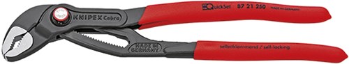 Knipex cobra® quickset højteknologisk vandpumpetang | 250 mm - 8721250