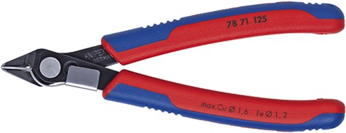 Knipex 7871125 super-knips præcision side skære tang - elektronik - 125mm