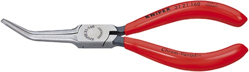 Knipex gribetang (nåletang) sort atramenteret med plastbelægning 160 mm - 3121160
