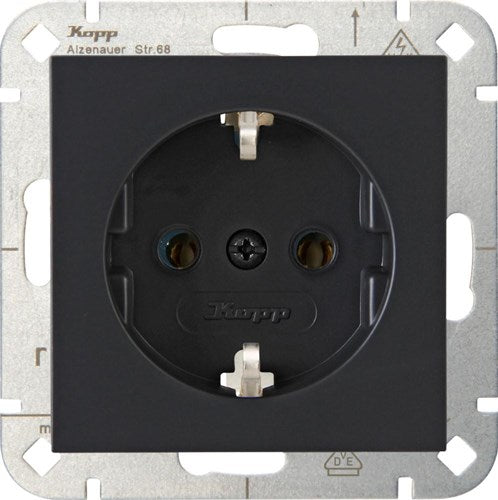 Enzo kopp hk07 antracit indbygget fatning ra - 4623100