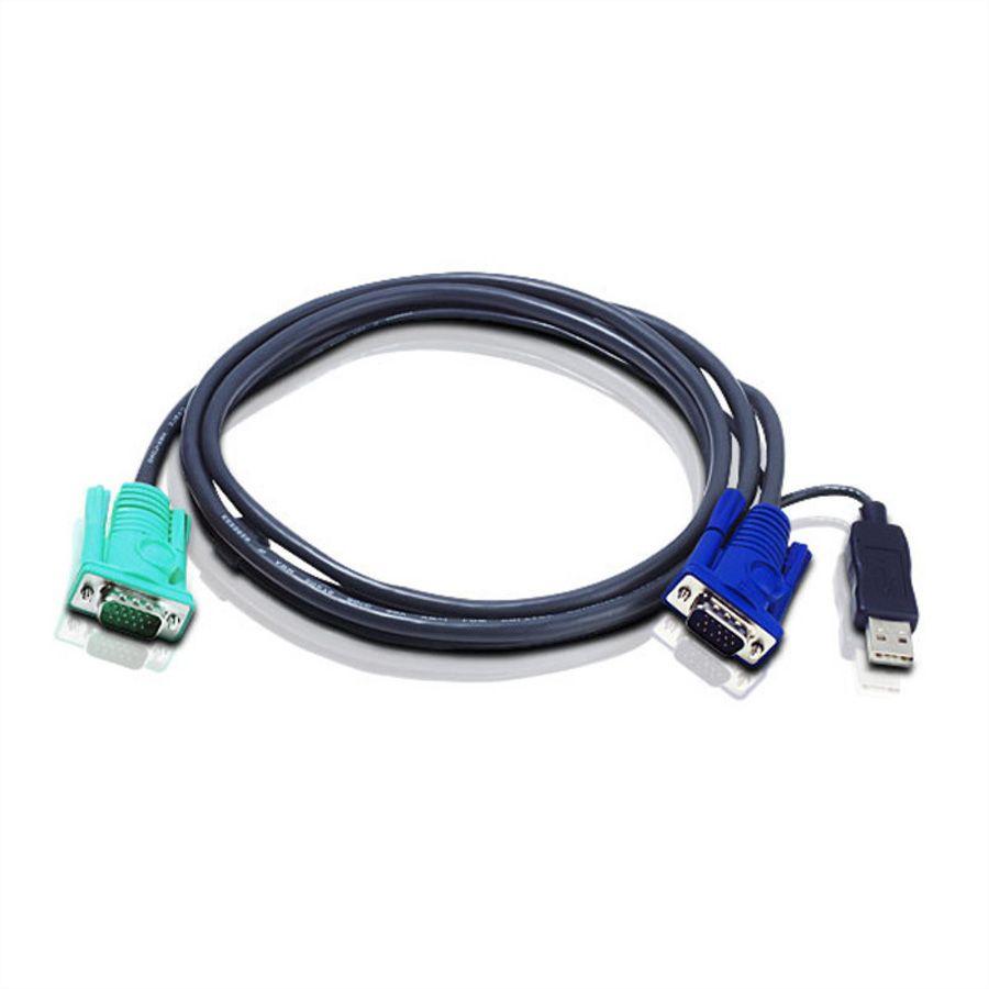 KVM kabel - VGA USB