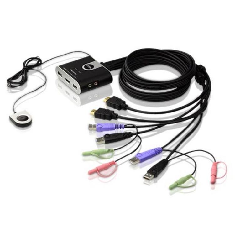 Abi kvm switch - hdmi usb-stik