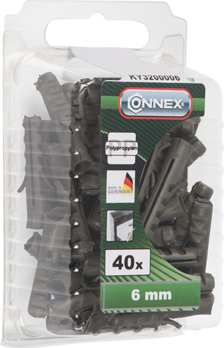Connex nylonstik 6mm 40stk ny - ky3200006
