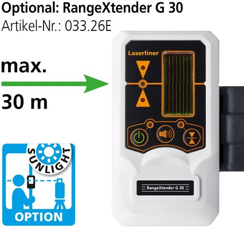 Laserliner smartcross laser gx plus cross line laser sæt - 036.732e