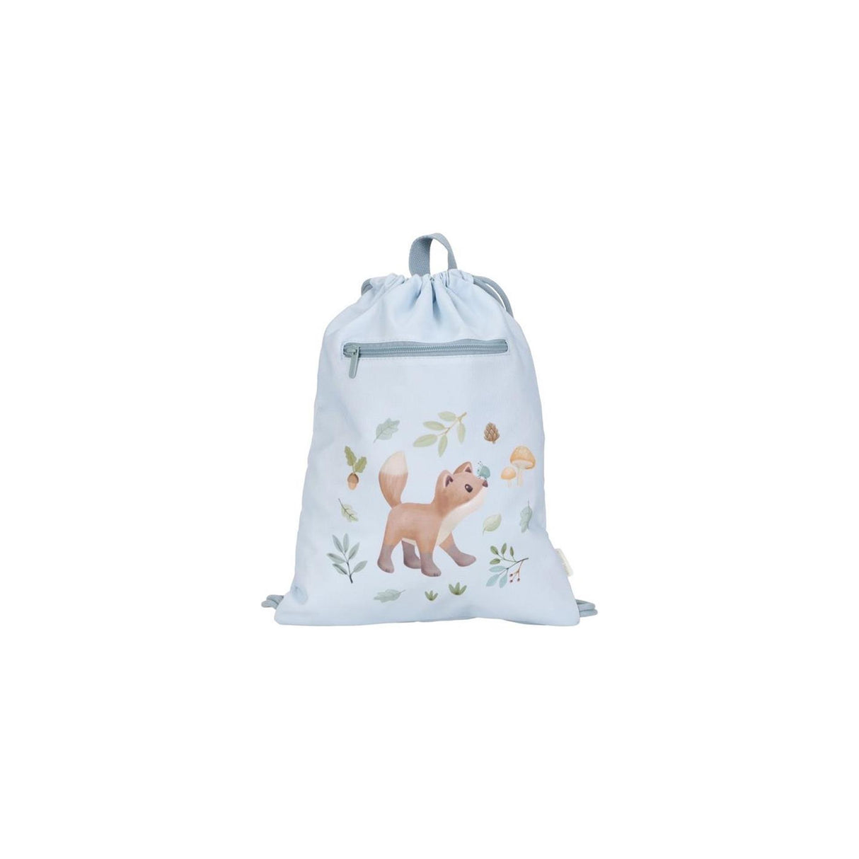 Lille hollandsk gymnastiktaske skovvenner 38x29cm