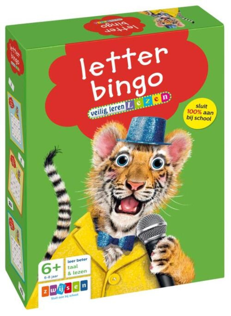 Lær at læse Zwijsen bogstavbingo sikkert
