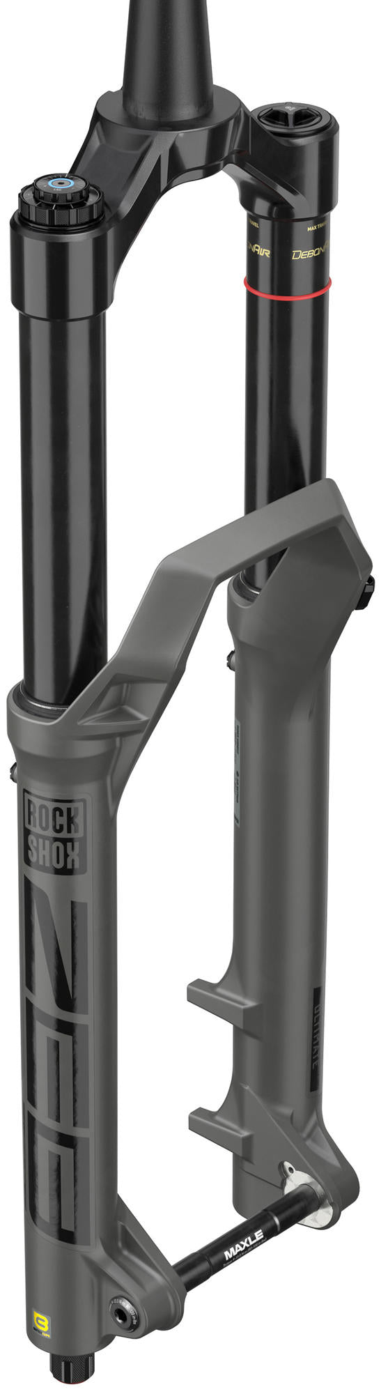 Rockshox susp.gaffel rs zeb ult.rc2 180mm grå