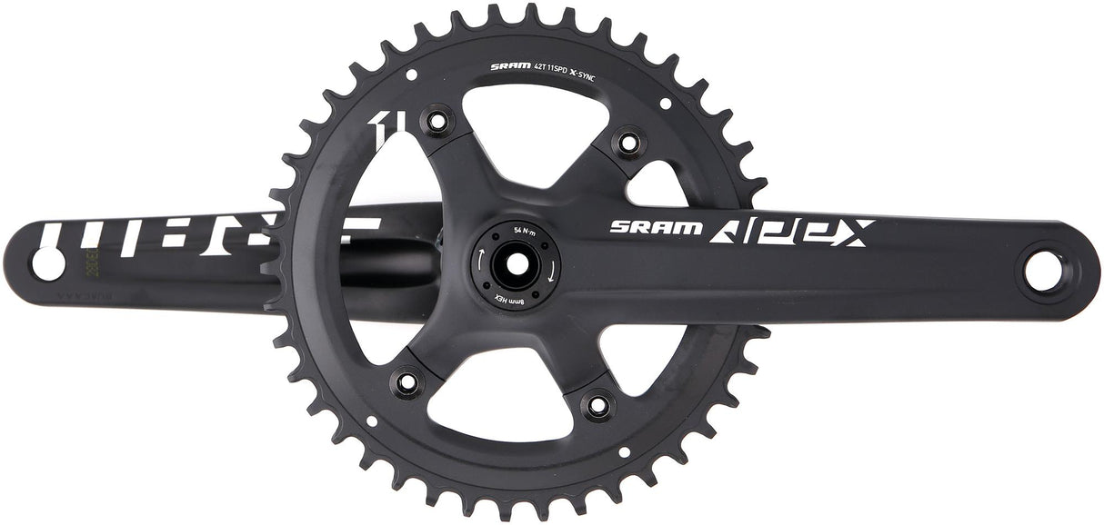 Sram kranksæt apex 1 bb30,172,5 mm