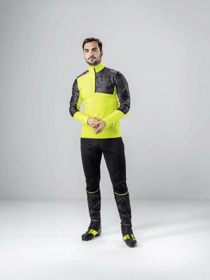 Löffler Thermolegging Speed DD Men's Nylon Polyester Black Størrelse 46