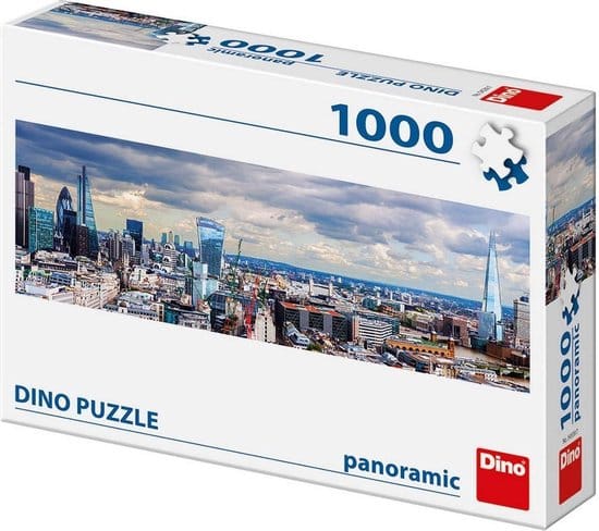 Dinotoys dino puslespil - panoramaudsigt over London - 1000 brikker