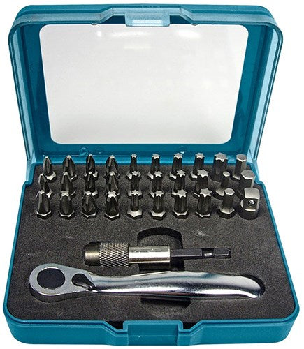Makita tilbehør bit sæt 32-delt - p-79790