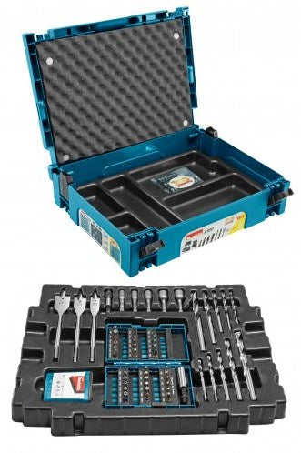 Makita tilbehør makita boresæt 66 dele - b-43044