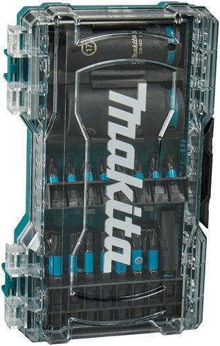 Makita tilbehør Makita E-22903 slagsort slagskruetrækker bit sæt 30 dele