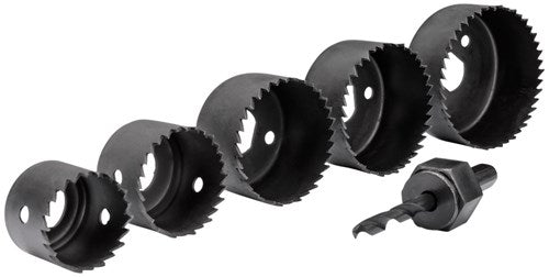 Makita accessories Makita hole saw set 6-piece D-70203 for plasterboard, plastic and soft wood