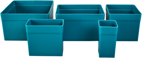Makita tilbehør indsatsbokse sæt til mbox organizer - 191x92-5 191x92-5