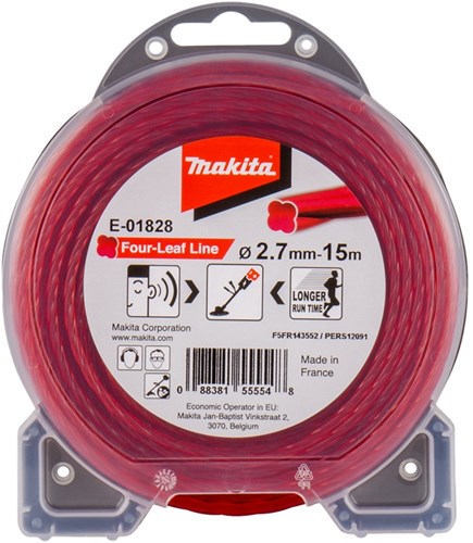 Makita tilbehør Makita e-01828 mejeline firebladsline - rød - 2,7x15 meter