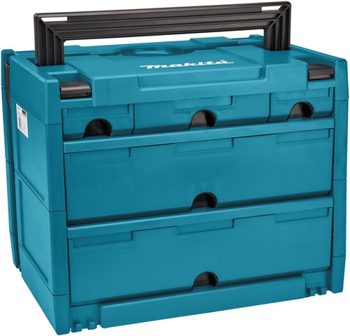 Makita tilbehør makstor 4,5 m-boks systainer med 5 skuffer - 395x295x320 mm - p-84349 - p-84349