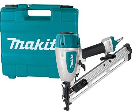 Makita af635 8 bar brad sømpistol (15 ga) i kuffert