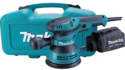 Makita bo5041k excentersliber 125mm i kuffert 230v