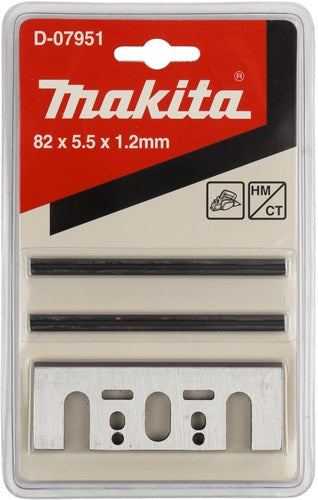 Makita accessories planing chisel + holder hm 82mm - d-07951