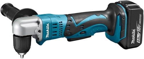 Makita dda351rtj | batteri vinkelboremaskine 18v i mbox (2x 5.0ah batteri + oplader) - dda351rtj