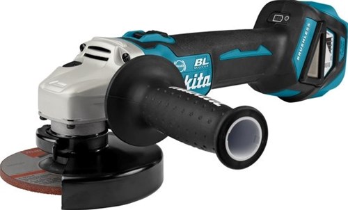 Makita dga513z 18v vinkelsliber 125mm krop | uden batterier og oplader og uden etui - dga513z