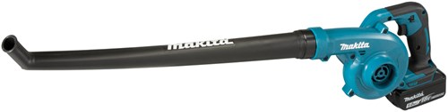 Makita dub186rt 18 v batteri blæser 5,0 ah batteri (1 stk), hurtigoplader, i æske