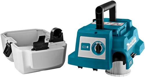 Makita dvc750lzx1 batteristøvsuger 18v| uden batterier og oplader - dvc750lzx1