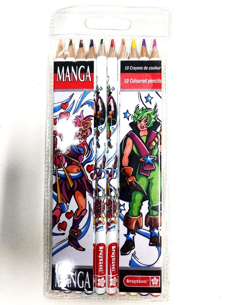 Bruynzeel - 10 manga blyanter