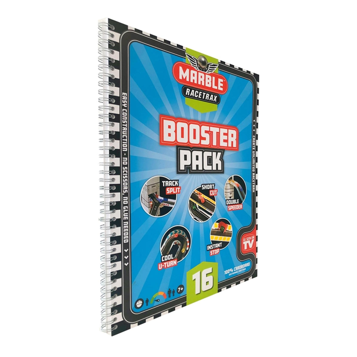 Marmor racetrax marmor bane booster pack basis sæt 16 ark 3m