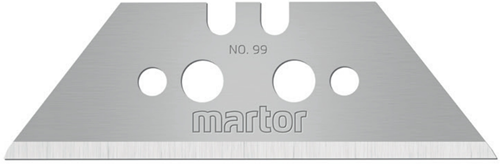 Martor trapezkniv | l60xb19xs0,63mm | med perforering | 10 stk dispenser - 99,70 99,70