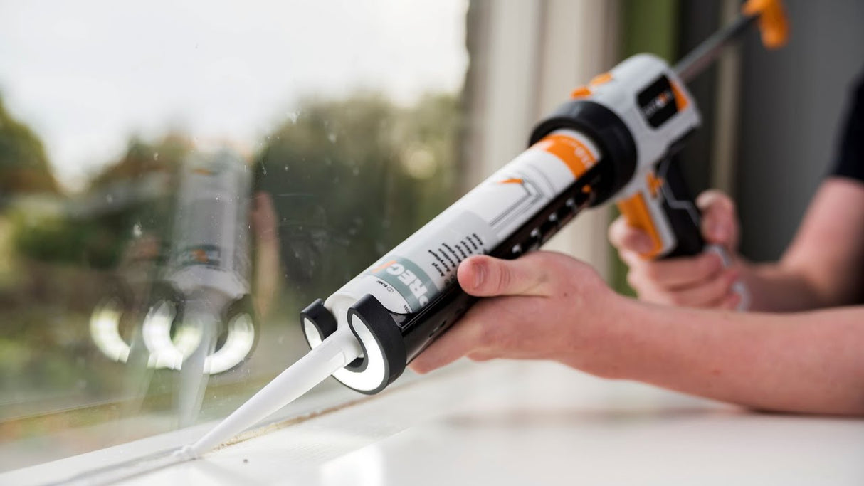 Batavia-produkter maxxpush 6v elektrisk fugepistol på AA-batterier