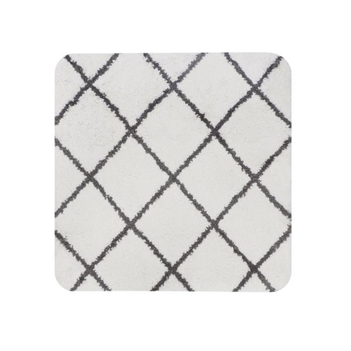 Dutch House Menton toiletmåtte til væghængt toilet 60x60cm hvid