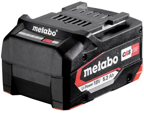 Metabo tilbehør li-power | batteripakke | 18v - 5,2ah - 625028000