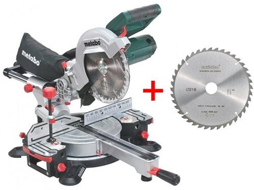 Metabo kapsav kgs 216 m med trækfunktion | ny model + ekstra savklinge - 690827000