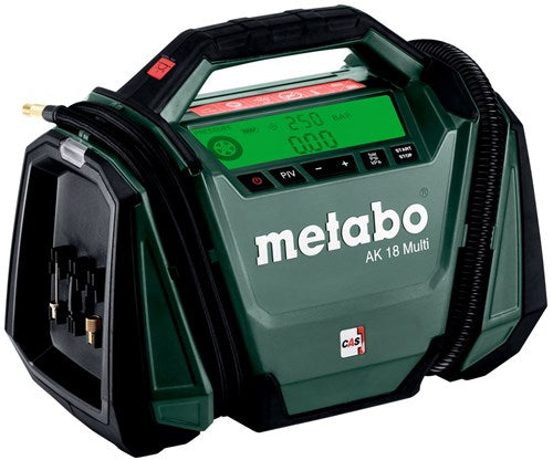 Metabo ak 18 multi batteri kompressor | 18v | ekskl. batterier og oplader - 600794850