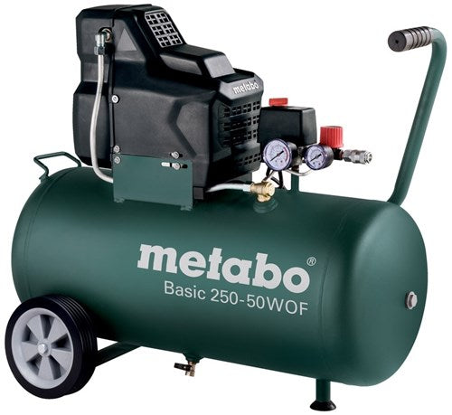 Metabo basic 250-50 w eller oliefri kompressor | 220 l min - 601535000
