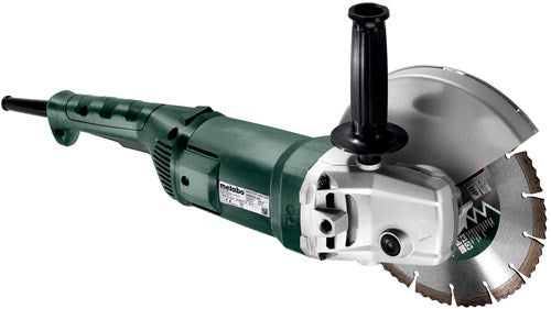 Metabo we 2000-230 - vinkelsliber 230mm med sikkerhedsafbryder i æske - 606432000