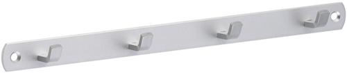 Metafranc knagerække 4 kroge 270 mm zi w - wu0262227