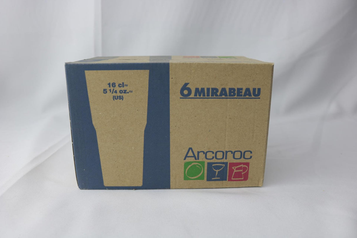 Arcoroc glas 16cl sæt 6 mirabeau
